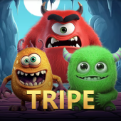 Tripe card game visual on Classic Game Zone
